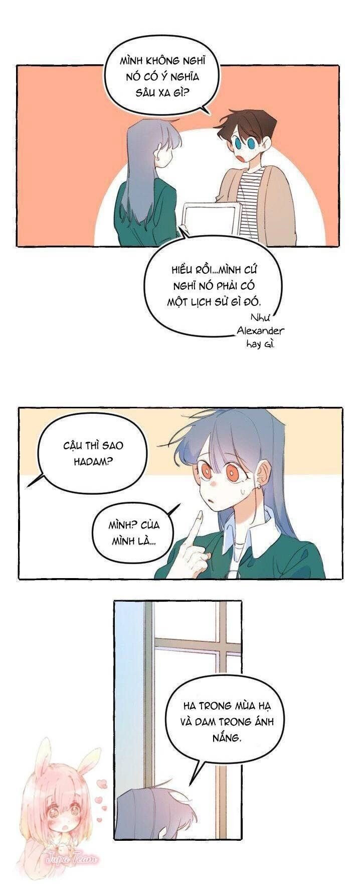 Lời yêu thì cần app để dịch không?: Chapter 8