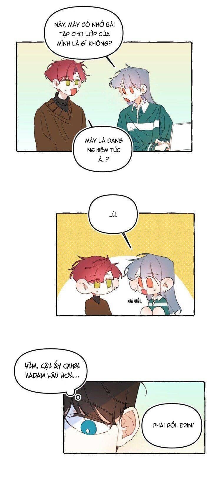 Lời yêu thì cần app để dịch không?: Chapter 8