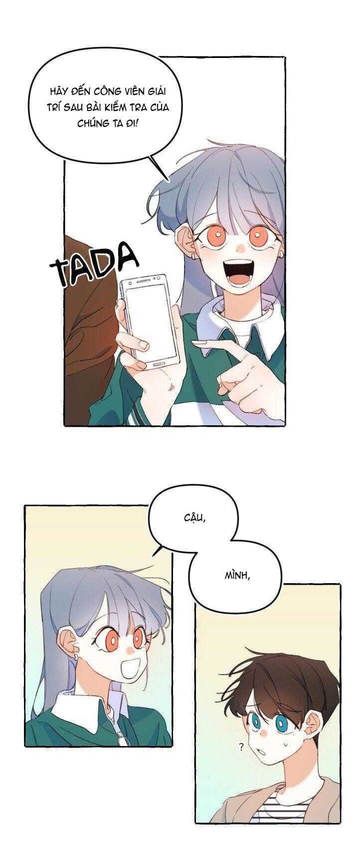 Lời yêu thì cần app để dịch không?: Chapter 8