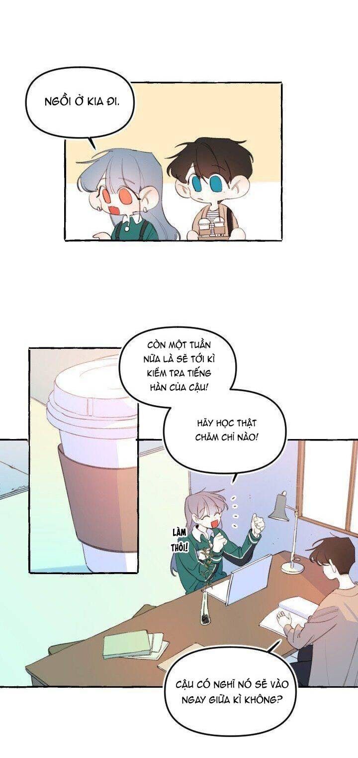 Lời yêu thì cần app để dịch không?: Chapter 8