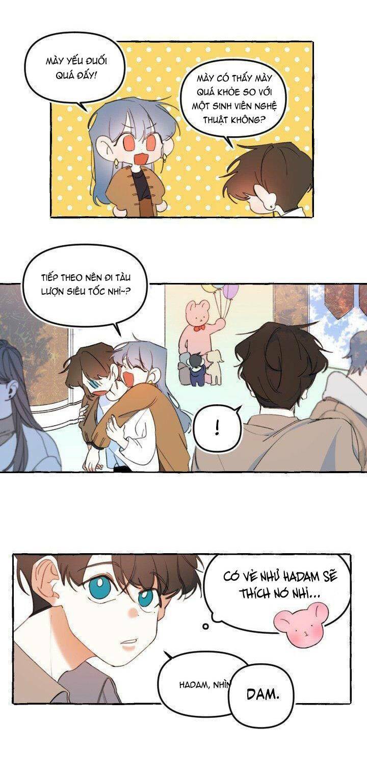 Lời yêu thì cần app để dịch không?: Chapter 9