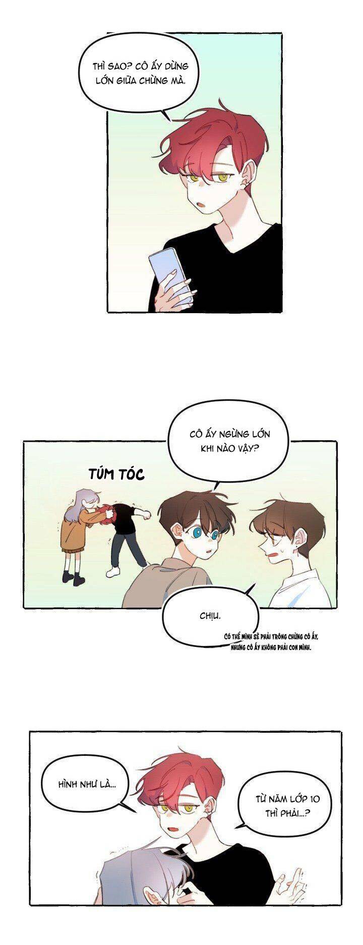 Lời yêu thì cần app để dịch không?: Chapter 9
