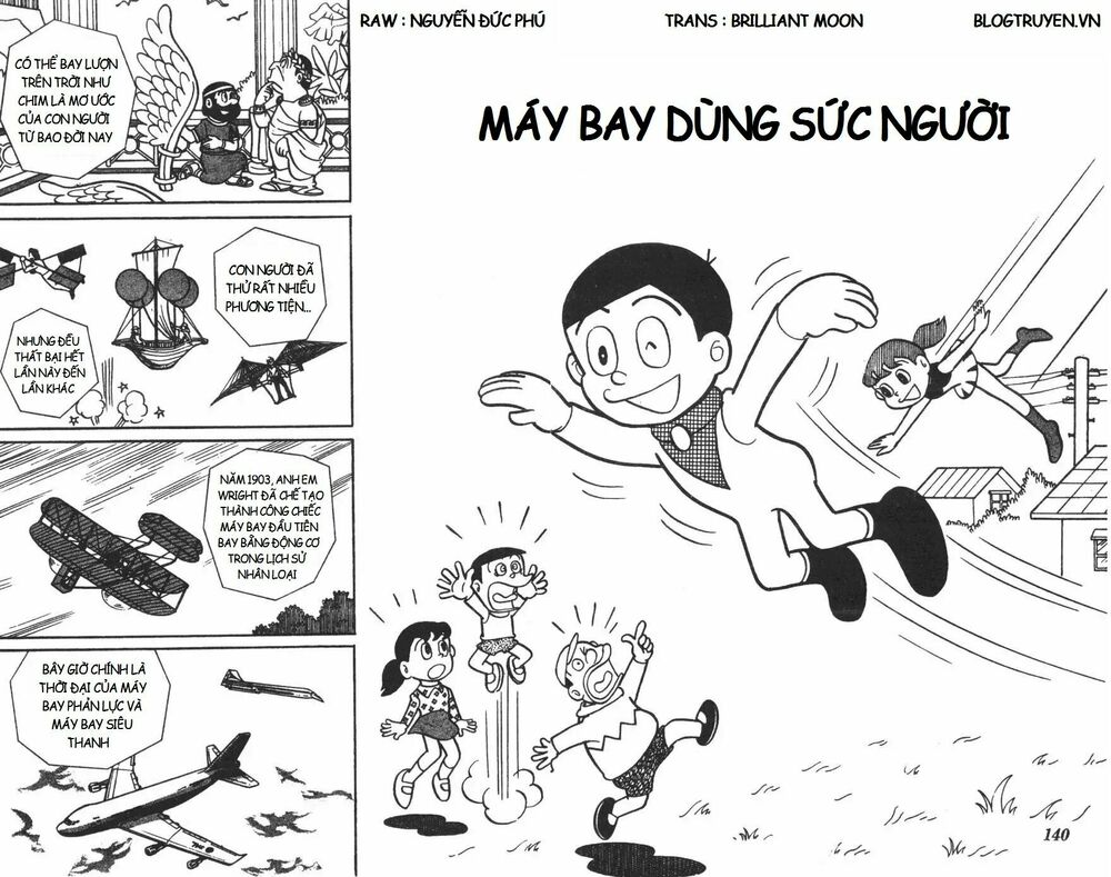 Mikio & Mikio: Chapter 14: Máy bay dùng sức người
