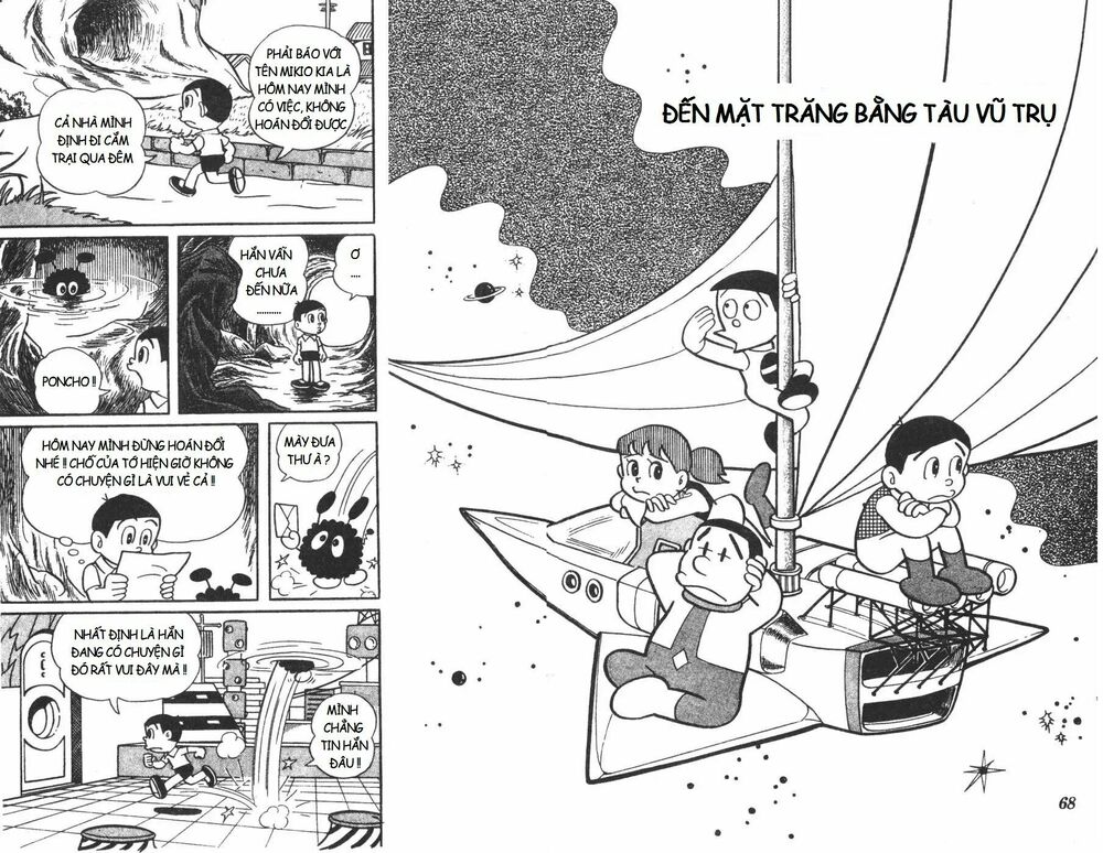 Mikio & Mikio: Chapter 7: Đến mặt trăng bằng tàu vũ trụ