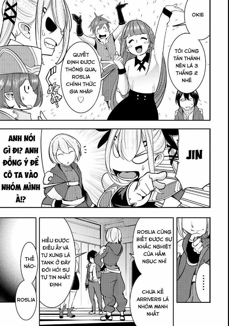 Hazure Sukiru [chizu-ka (mappingu) ] Oteni Shita Shounen Wa Saikyou Pati To Danjon Ni Idomu: Chapter 9