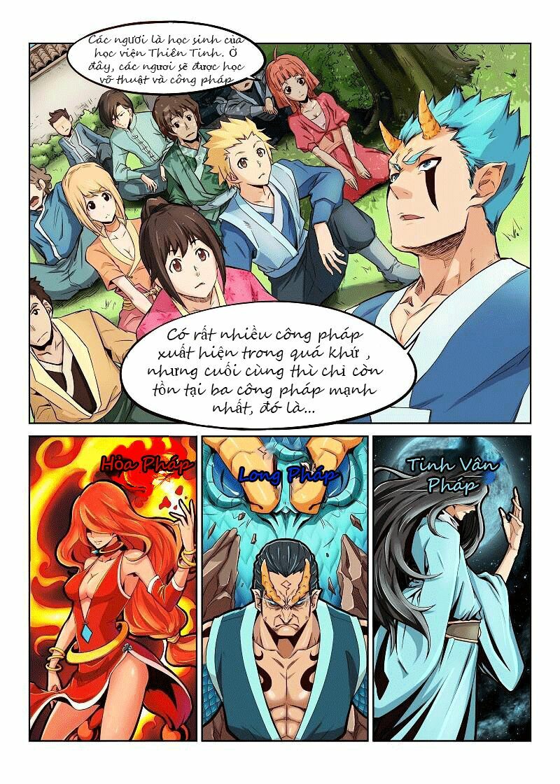 Tinh Vân Thần Kỹ: Chapter 1: Tam Đại Công Pháp