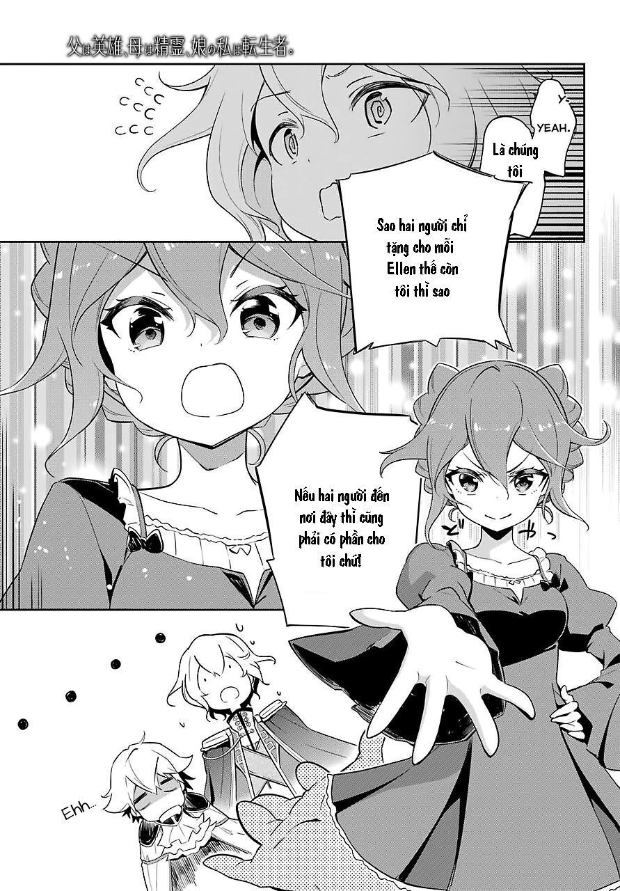 Chichi Wa Eiyuu, Haha Wa Seirei, Musume No Watashi Wa Tenseisha: Chương 19