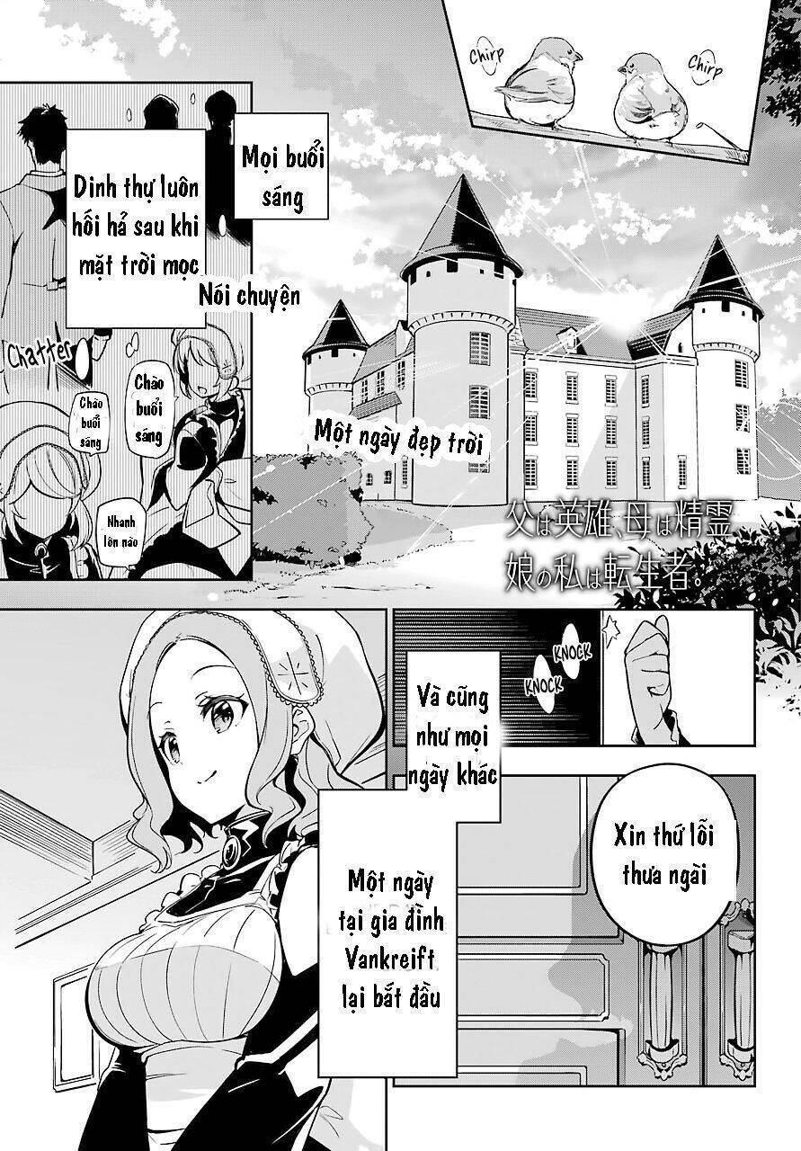 Chichi Wa Eiyuu, Haha Wa Seirei, Musume No Watashi Wa Tenseisha: Chương 23