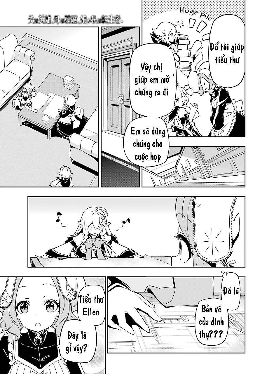 Chichi Wa Eiyuu, Haha Wa Seirei, Musume No Watashi Wa Tenseisha: Chương 23