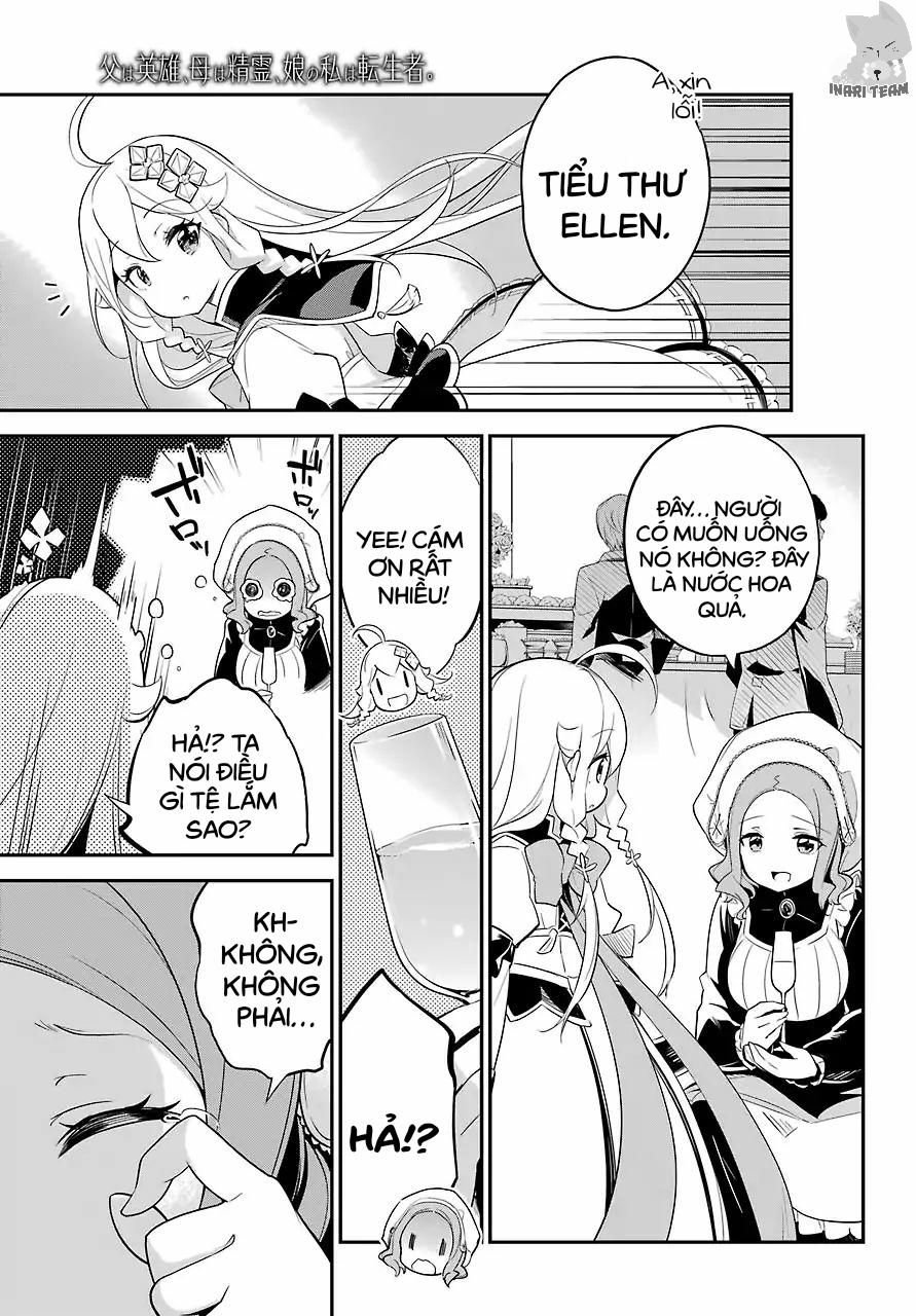 Chichi Wa Eiyuu, Haha Wa Seirei, Musume No Watashi Wa Tenseisha: Chương 8