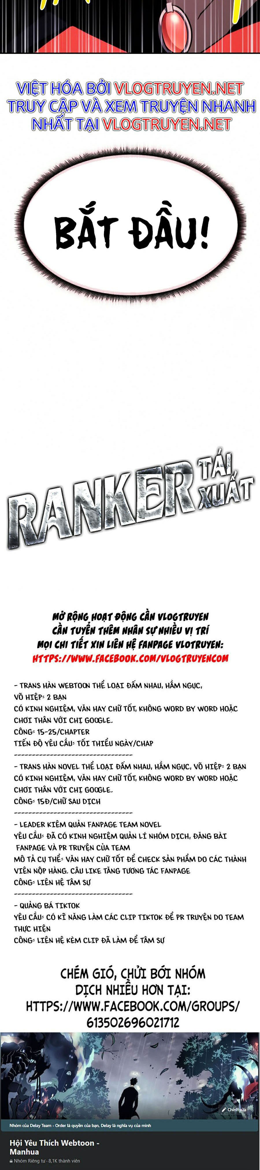 Ranker Tái Xuất: Chapter 29
