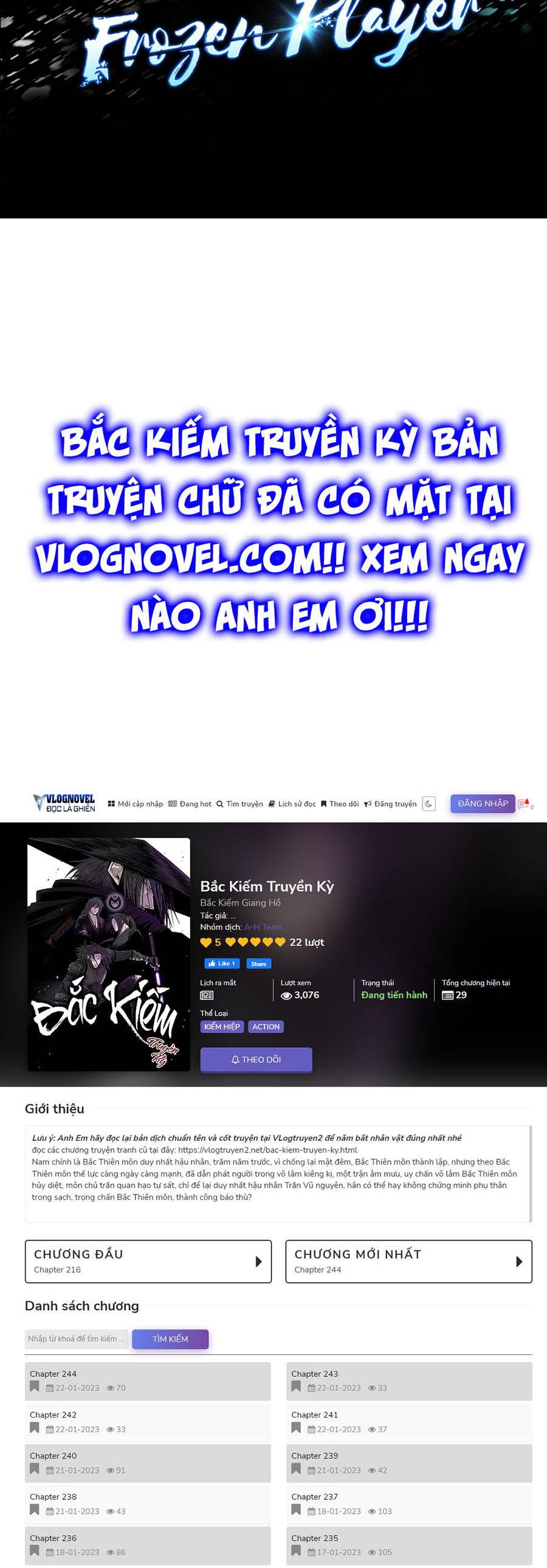 Sử Trở Lại Của Frozen Player: Chapter 66