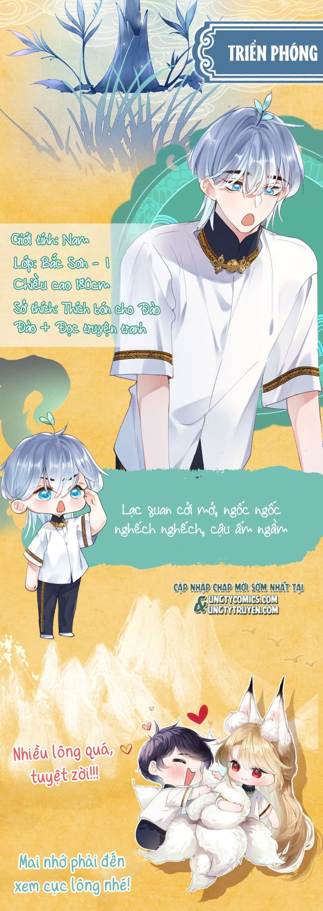Giáo Bá Cửu Vĩ Hồ Theo Dõi Ta Lúc Sau: Chapter 0: Văn án