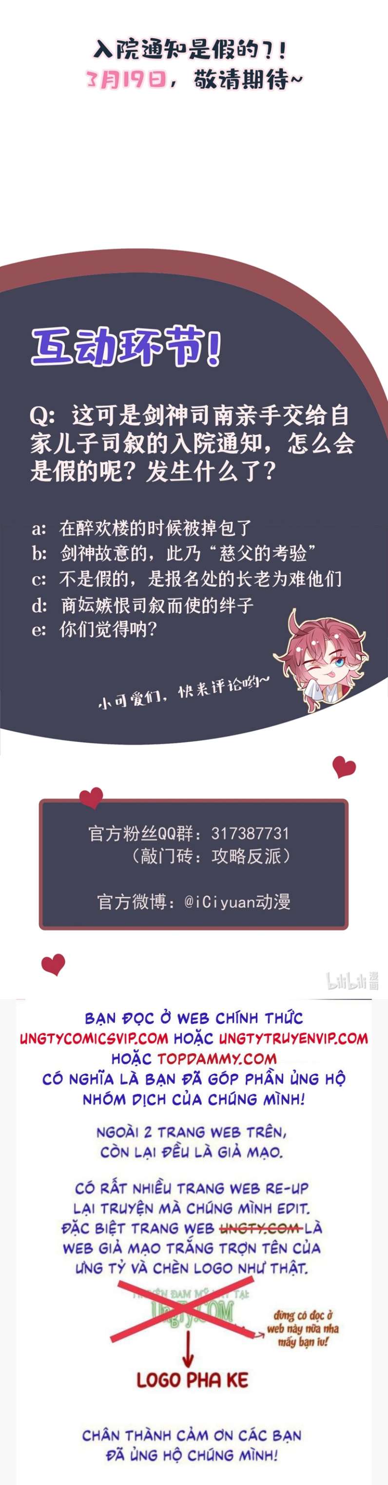 Hôm Nay Lại Lấy Mạng Công Lược Phản Diện: Chapter 15