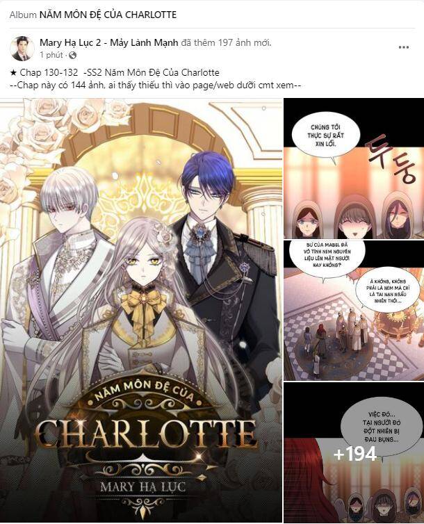 Năm Đại Đệ Tử Của Charlotte: Chapter 129