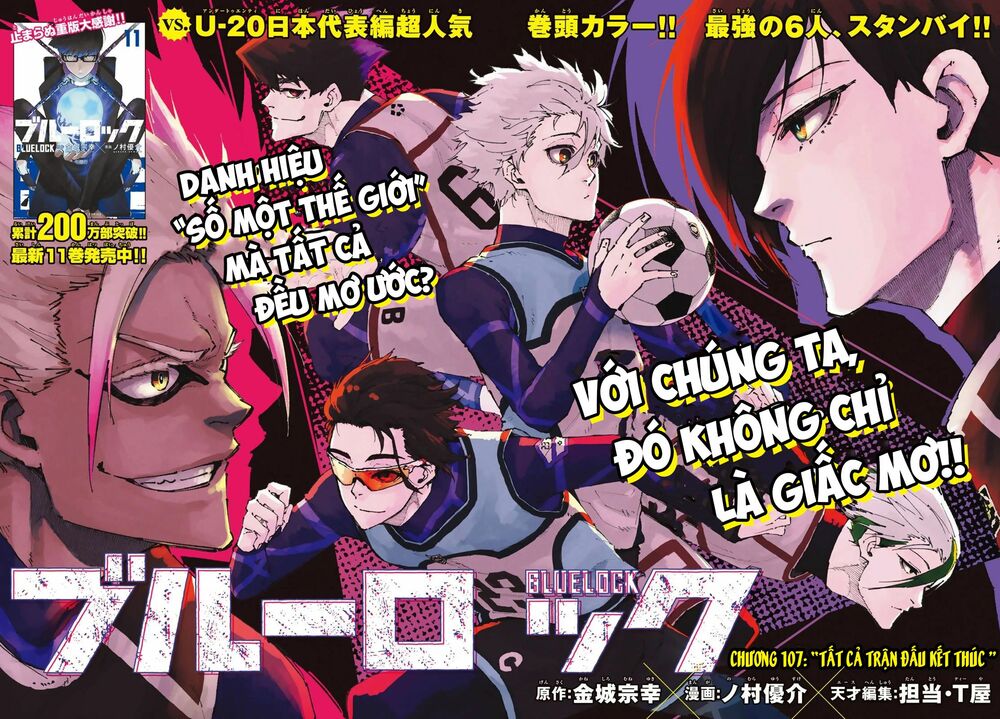 Blue Lock: Chapter 107