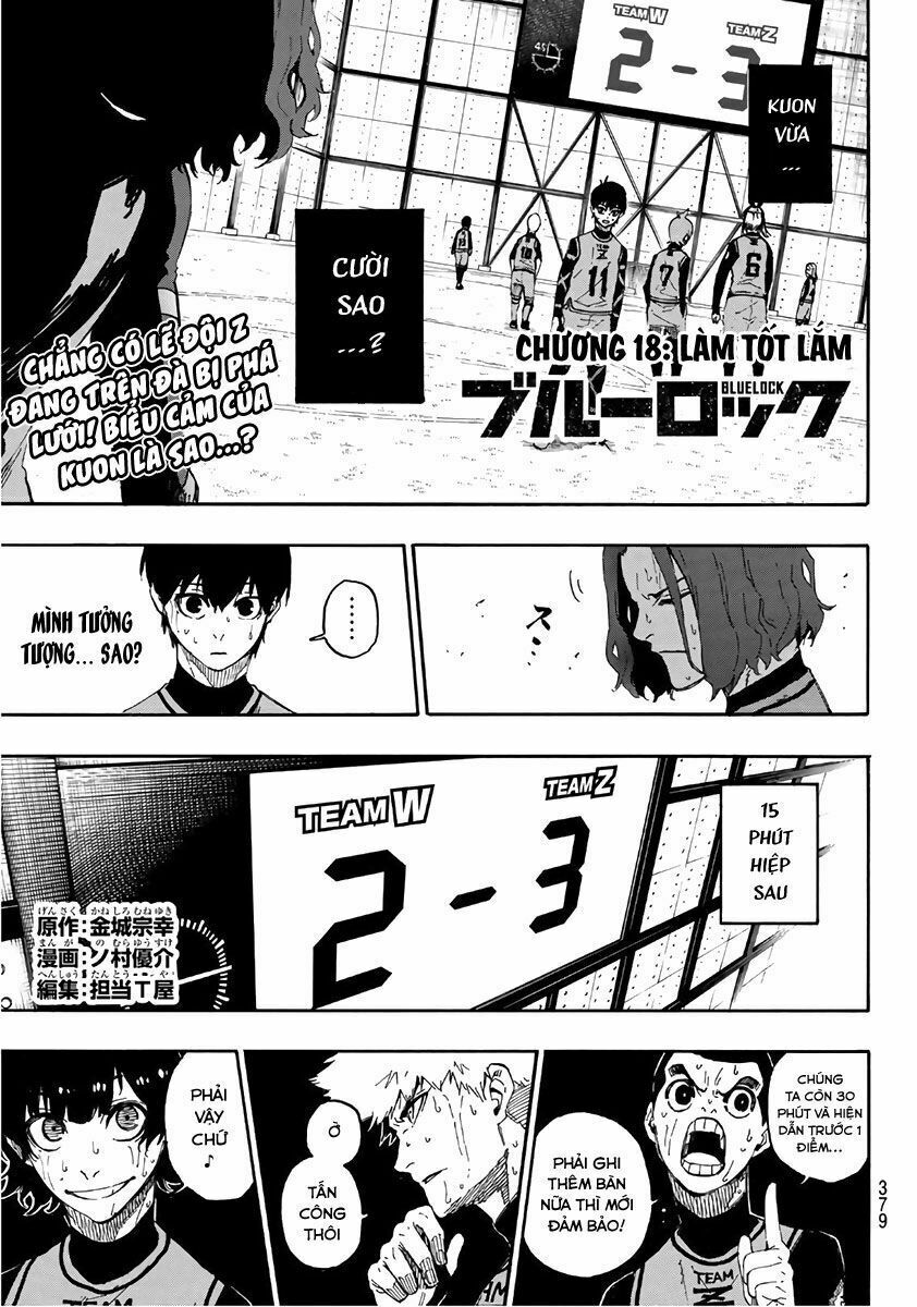 Blue Lock: Chapter 18