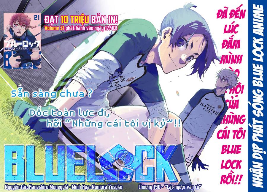 Blue Lock: Chapter 190