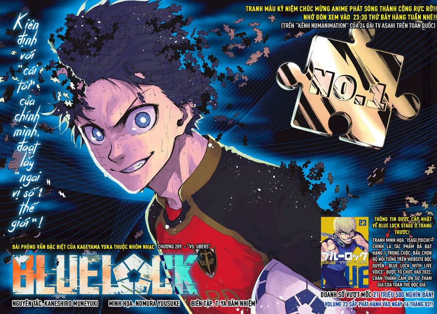 Blue Lock: Chapter 209