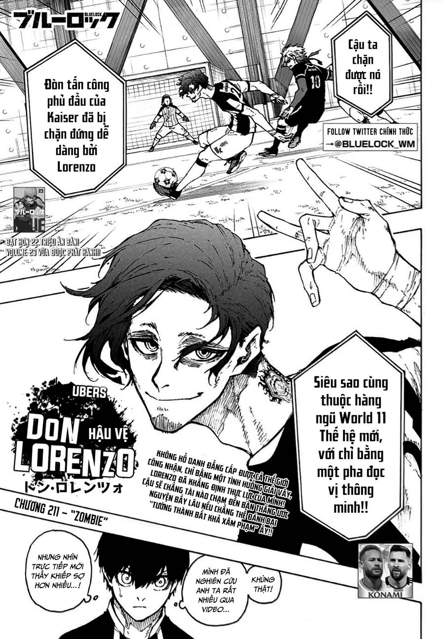 Blue Lock: Chapter 211