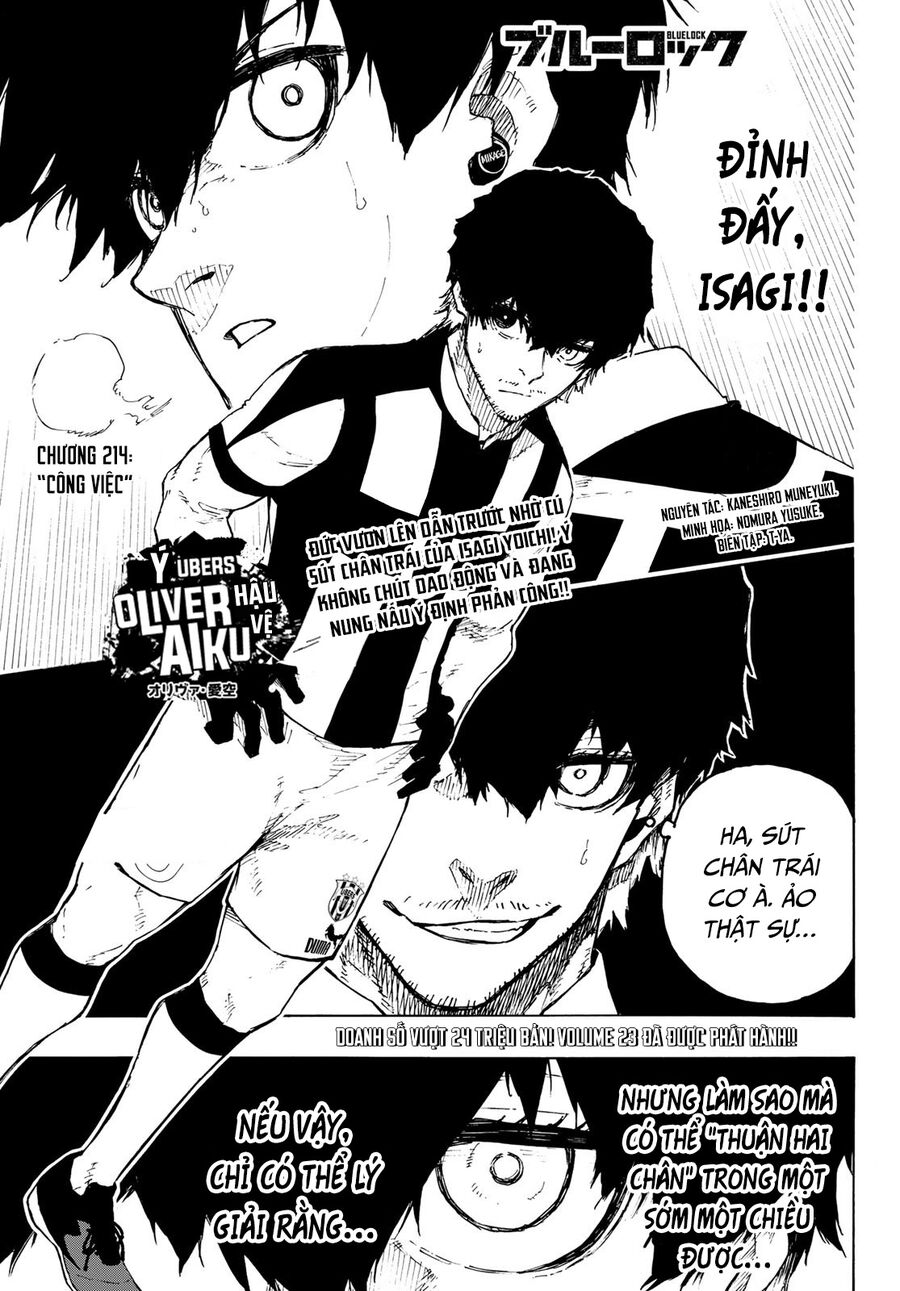 Blue Lock: Chapter 214
