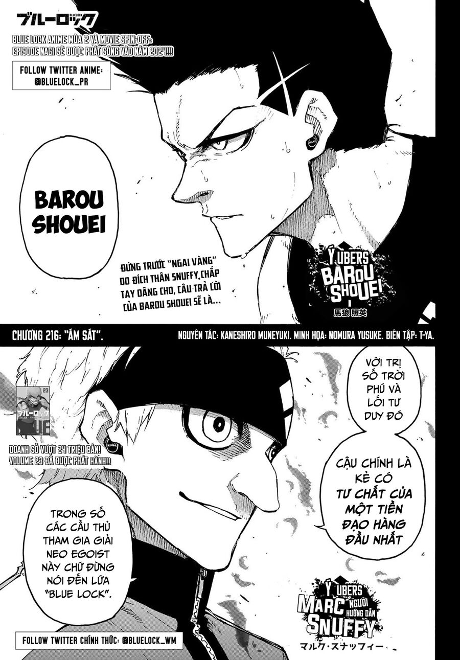 Blue Lock: Chapter 216
