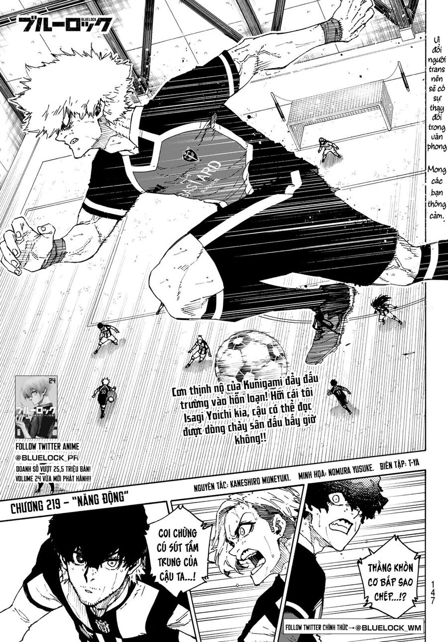 Blue Lock: Chapter 219