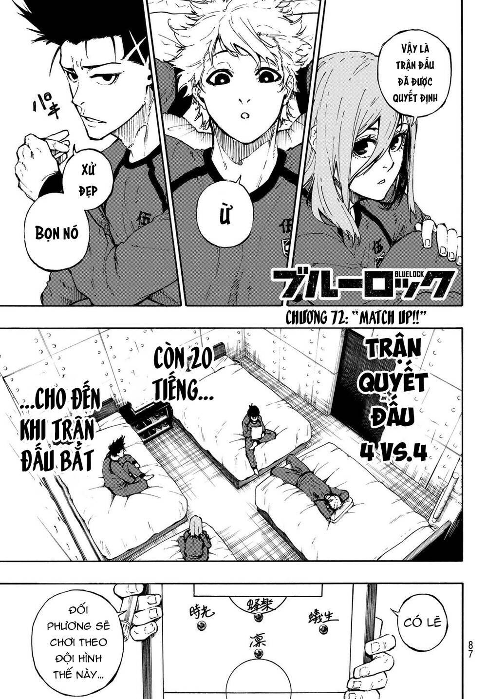 Blue Lock: Chapter 72