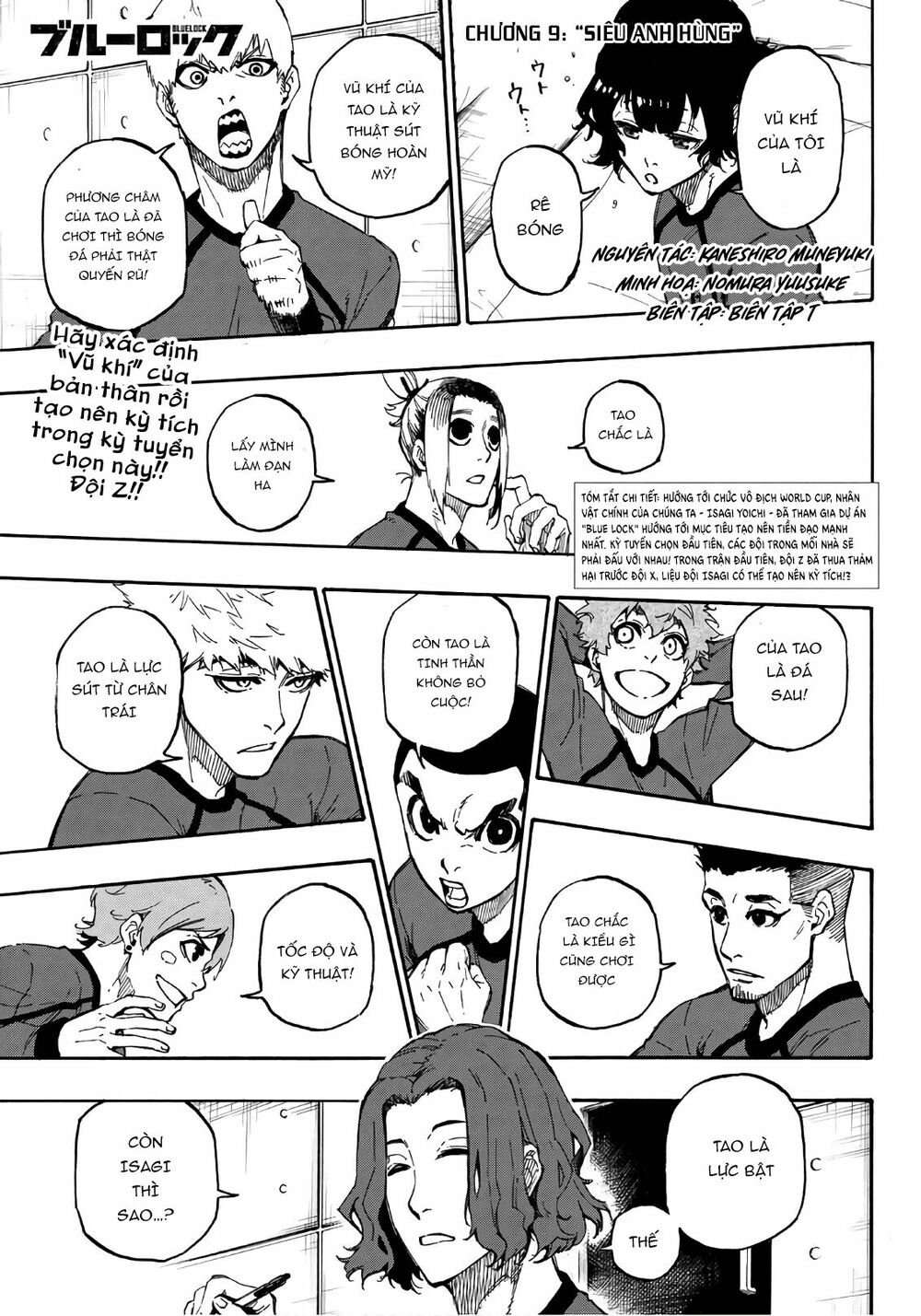 Blue Lock: Chapter 9