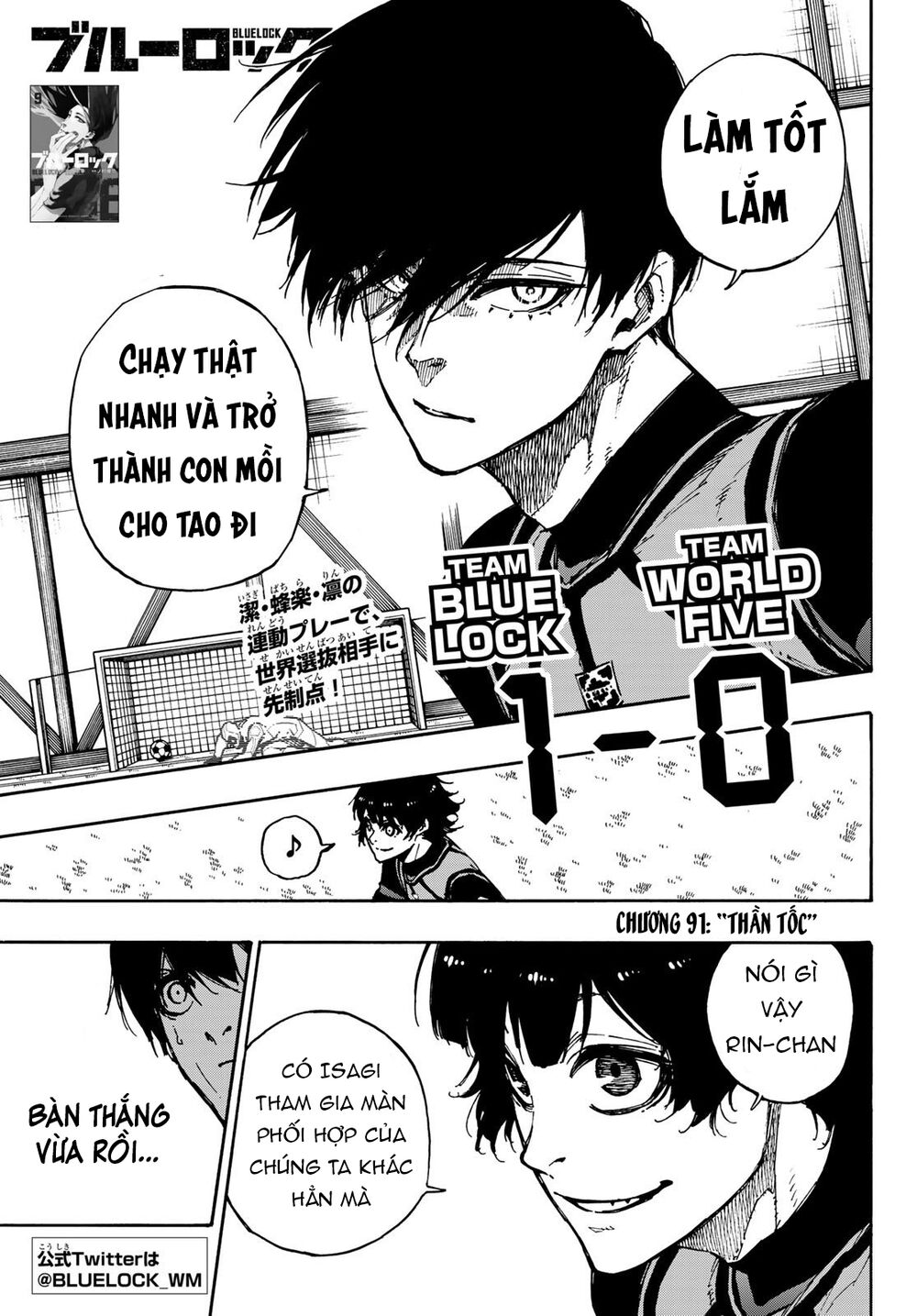 Blue Lock: Chapter 91