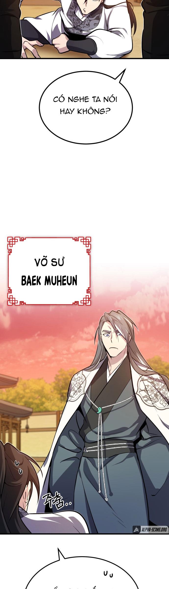 Giảng Sư Đứng Đầu, Baek Sư Phụ: Chapter 1