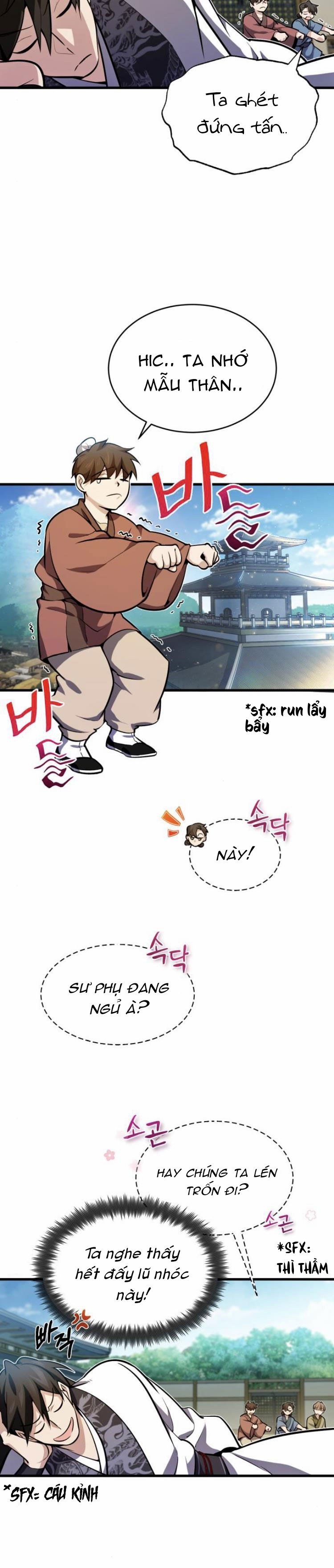 Giảng Sư Đứng Đầu, Baek Sư Phụ: Chapter 3