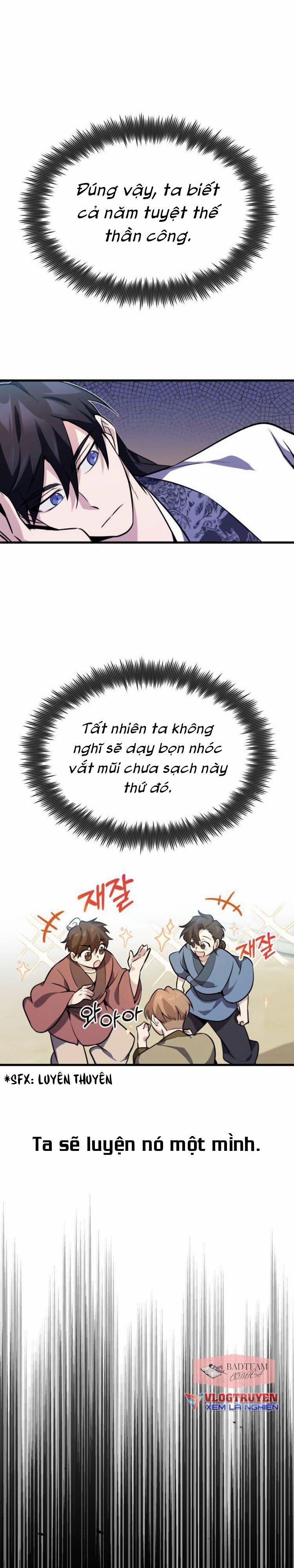 Giảng Sư Đứng Đầu, Baek Sư Phụ: Chapter 3