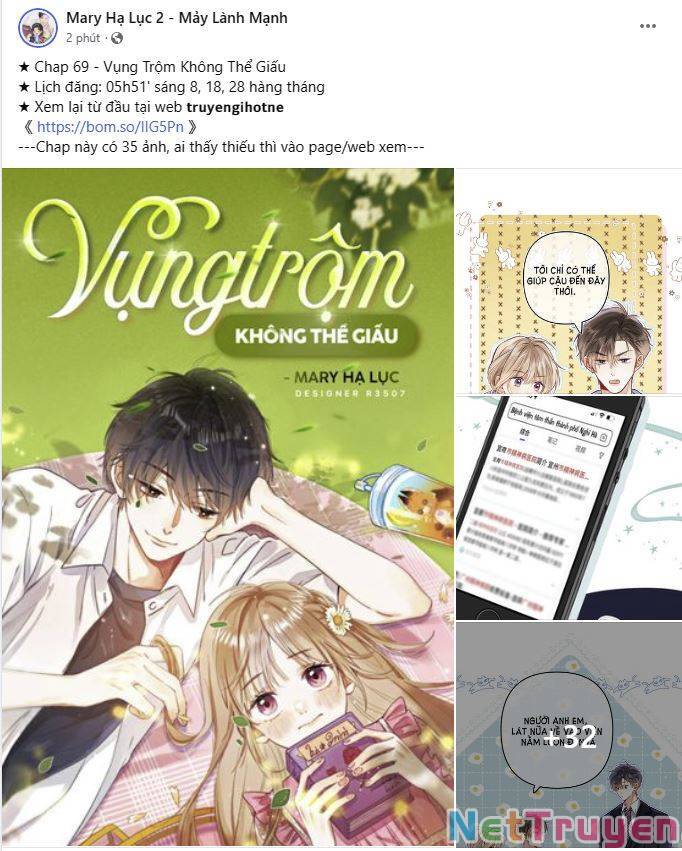 Vụng Trộm Không Giấu Được: Chapter 69.1