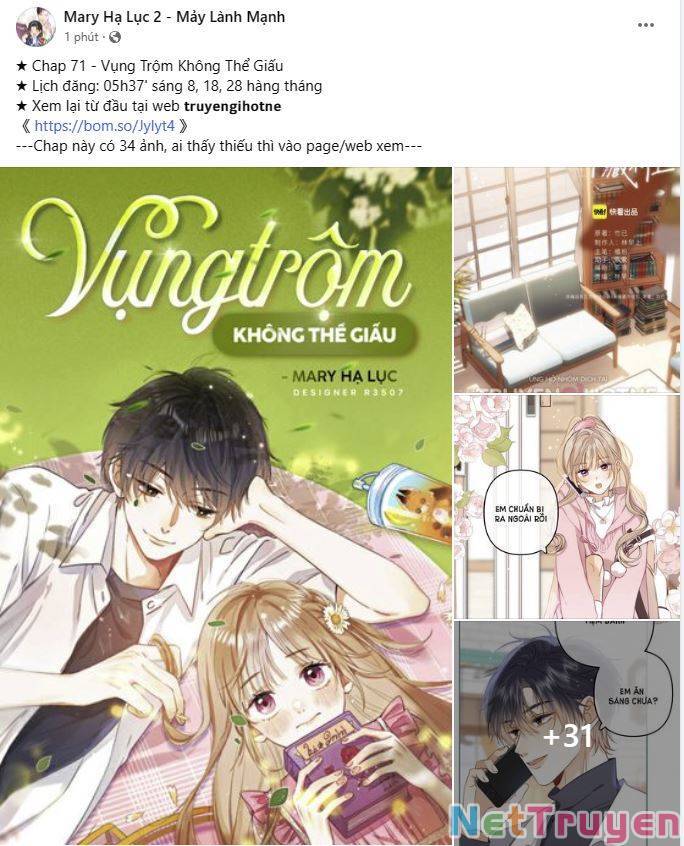 Vụng Trộm Không Giấu Được: Chapter 71.1