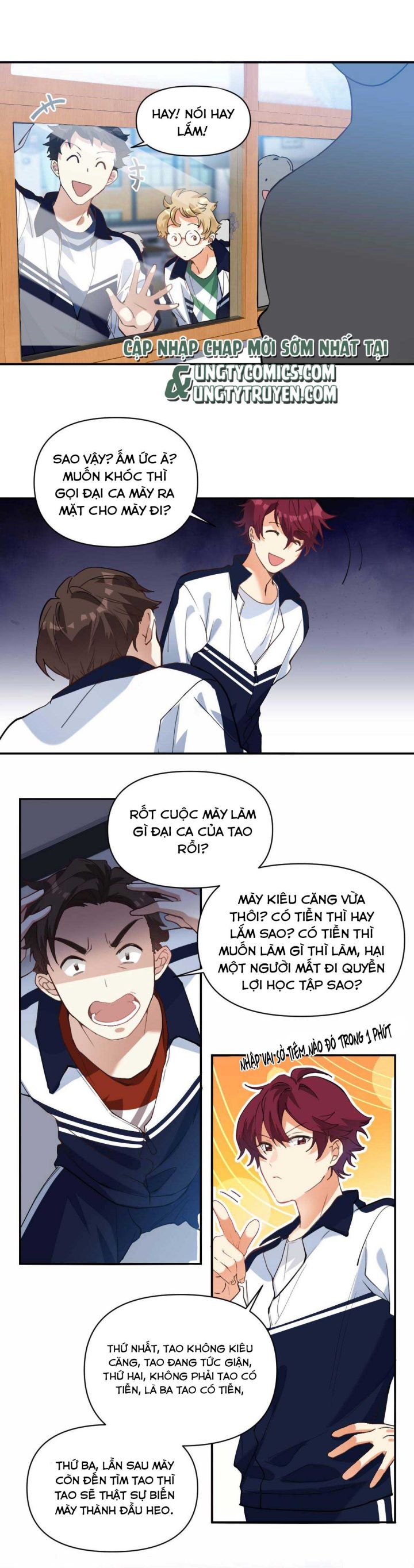 Tình Yêu Trên Mạng Của Giáo Bá Lật Xe Rồi: Chapter 15
