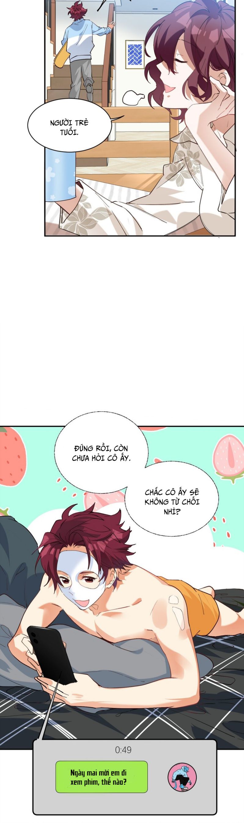Tình Yêu Trên Mạng Của Giáo Bá Lật Xe Rồi: Chapter 22