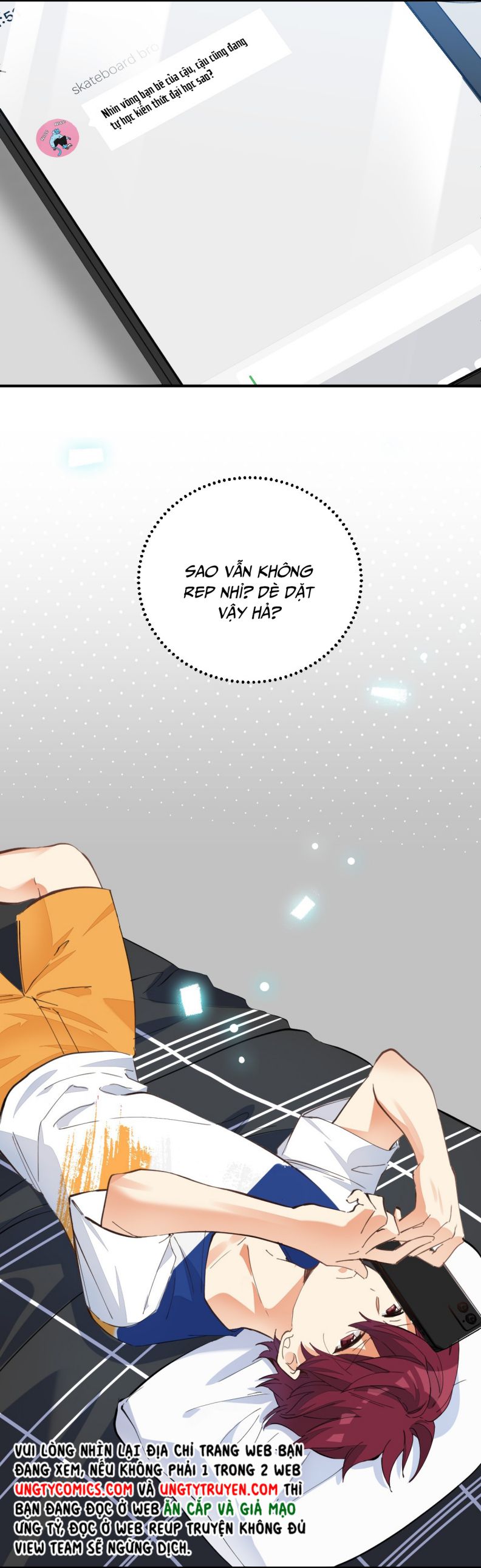 Tình Yêu Trên Mạng Của Giáo Bá Lật Xe Rồi: Chapter 6