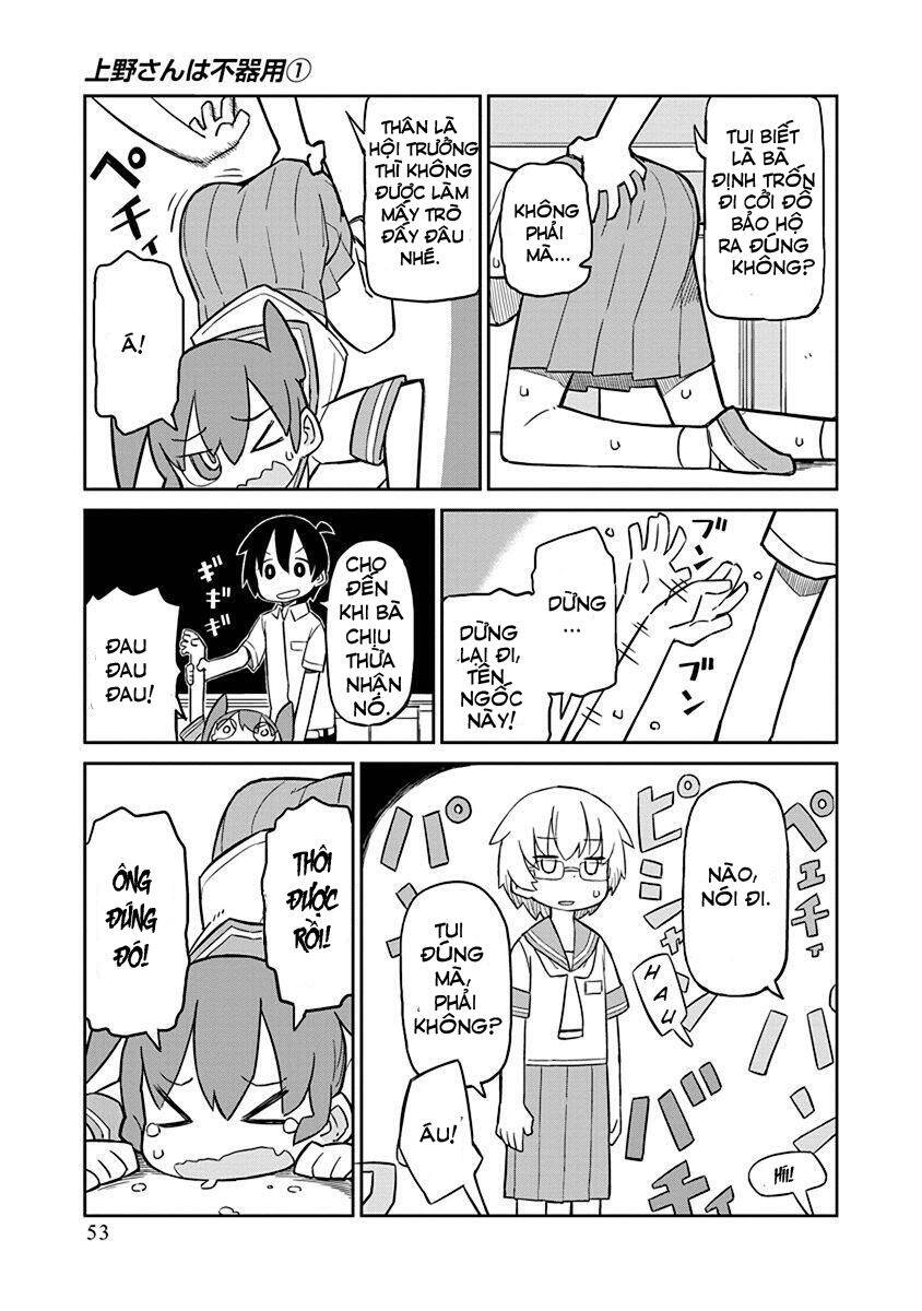 Ueno-San Wa Bukiyou: Chương 4