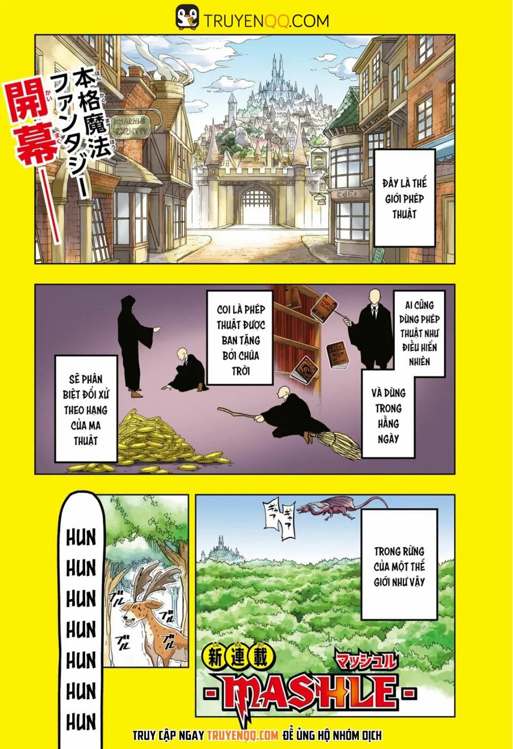 Mashle: Phép Thuật Và Cơ Bắp: Chapter 1