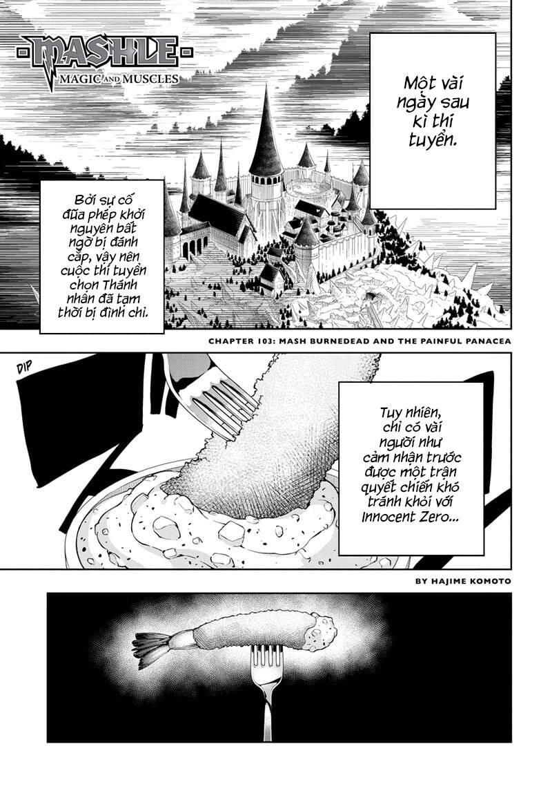 Mashle: Phép Thuật Và Cơ Bắp: Chapter 103