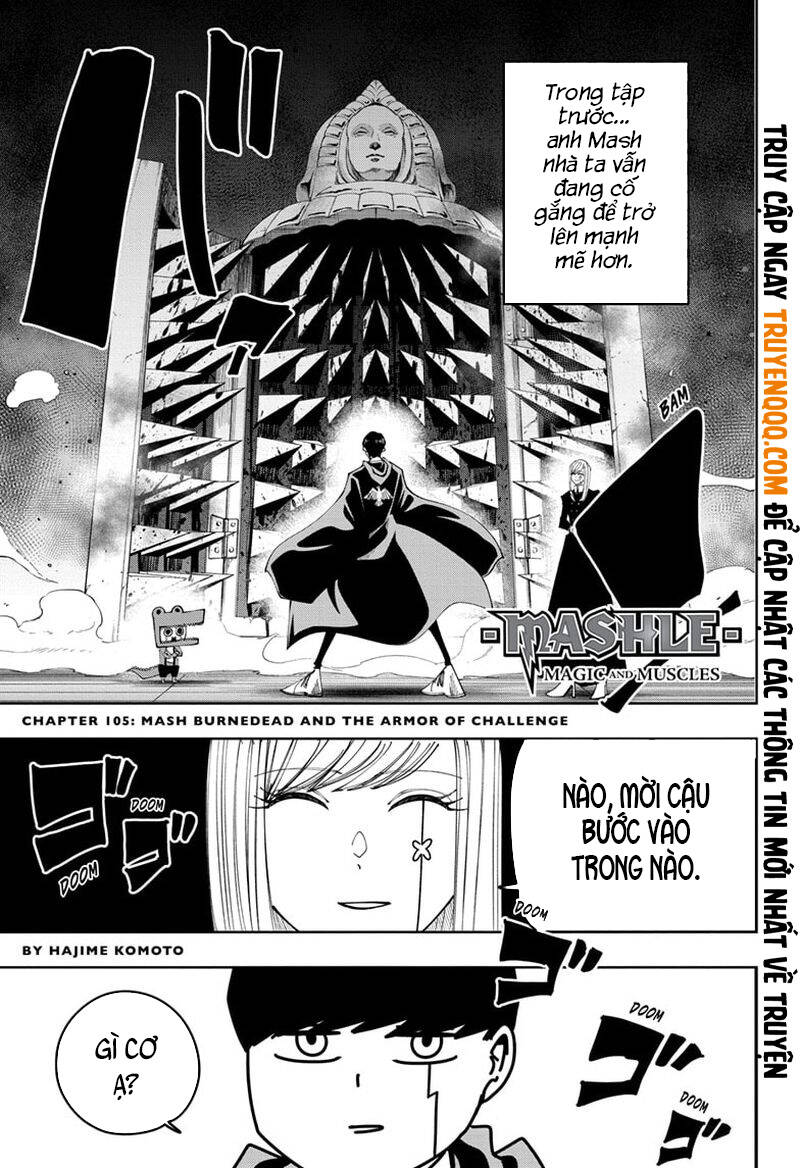 Mashle: Phép Thuật Và Cơ Bắp: Chapter 105