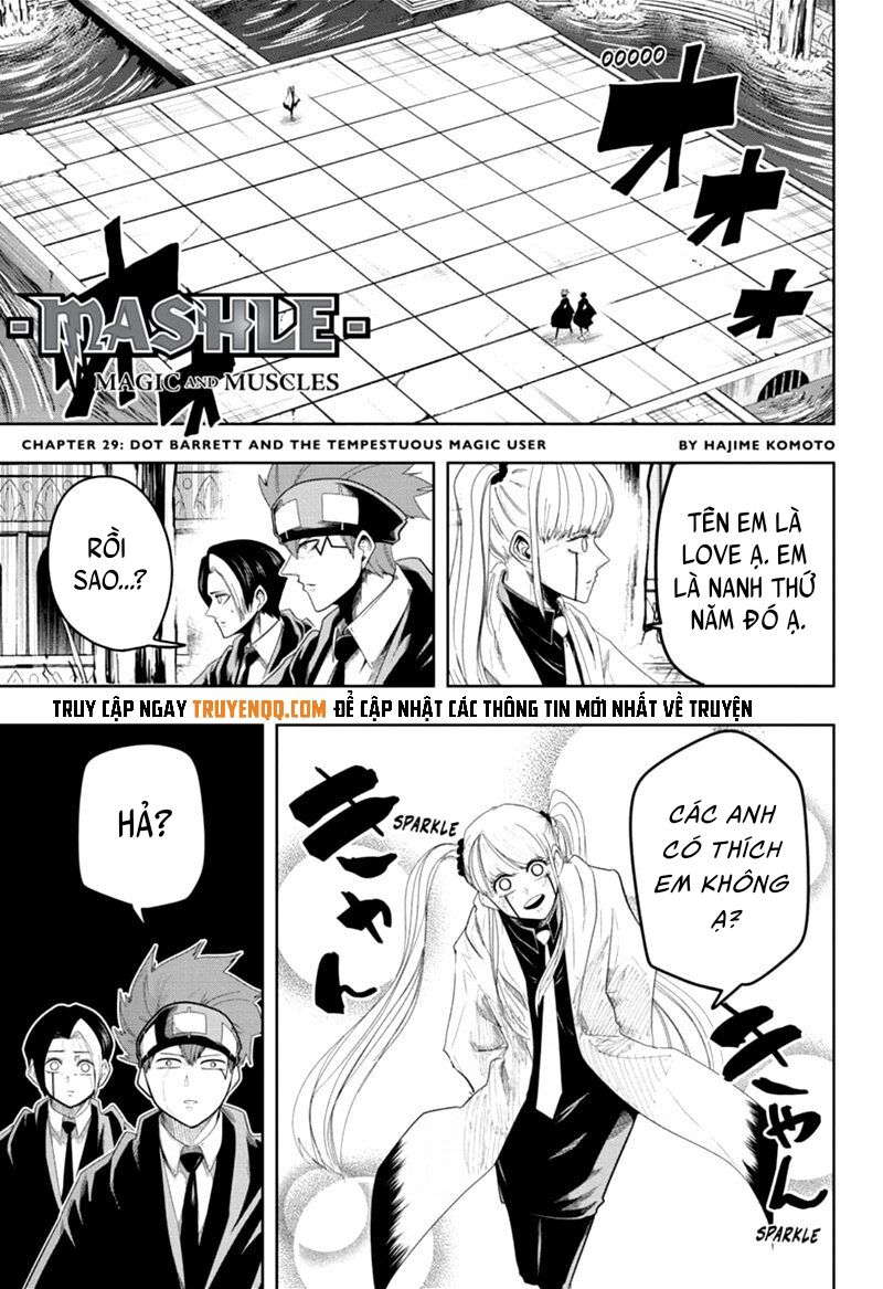 Mashle: Phép Thuật Và Cơ Bắp: Chapter 29