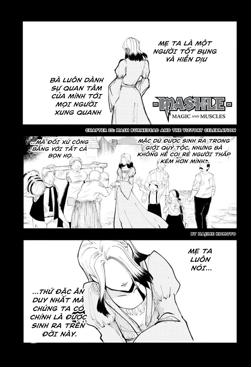 Mashle: Phép Thuật Và Cơ Bắp: Chapter 35