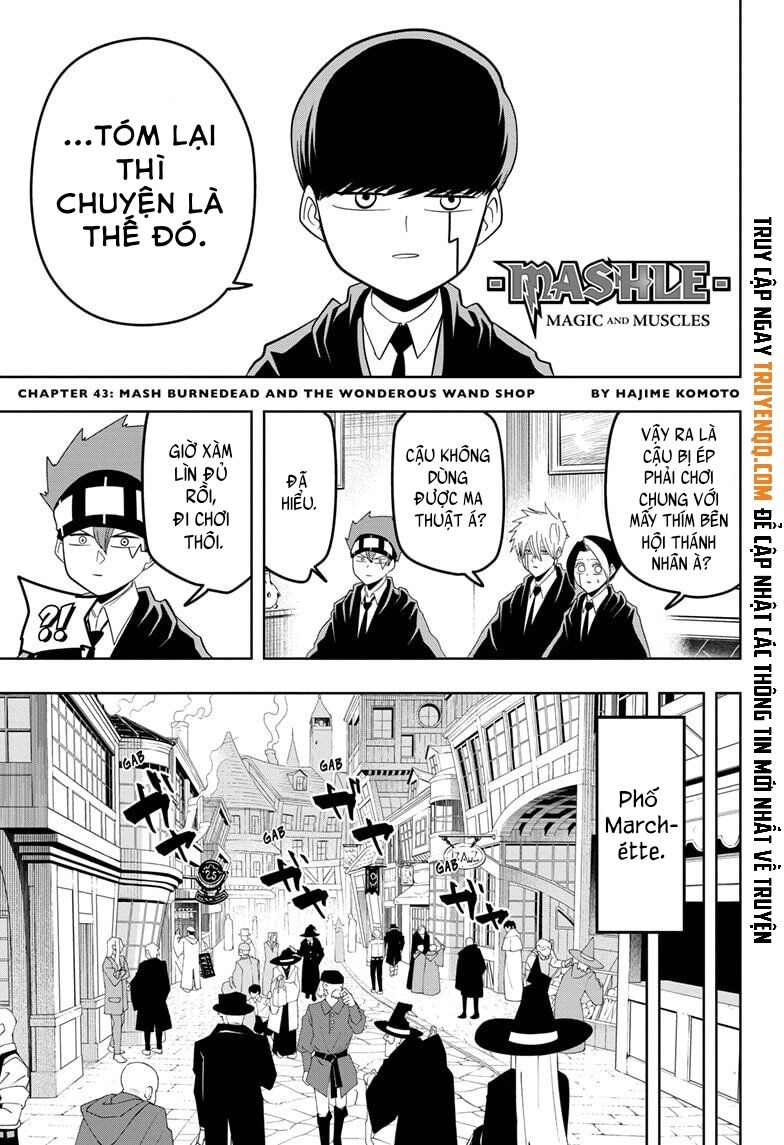 Mashle: Phép Thuật Và Cơ Bắp: Chapter 43