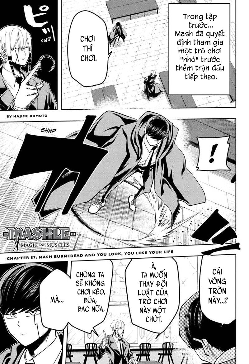Mashle: Phép Thuật Và Cơ Bắp: Chapter 57