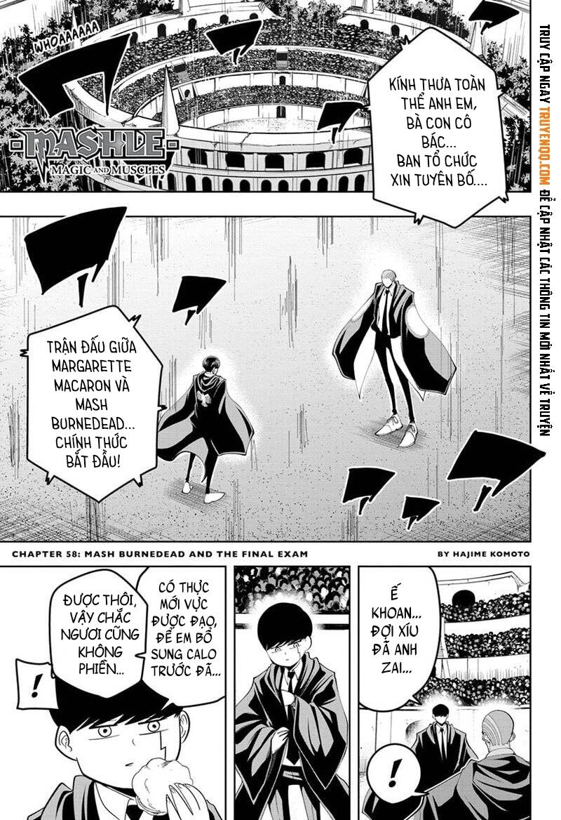 Mashle: Phép Thuật Và Cơ Bắp: Chapter 58