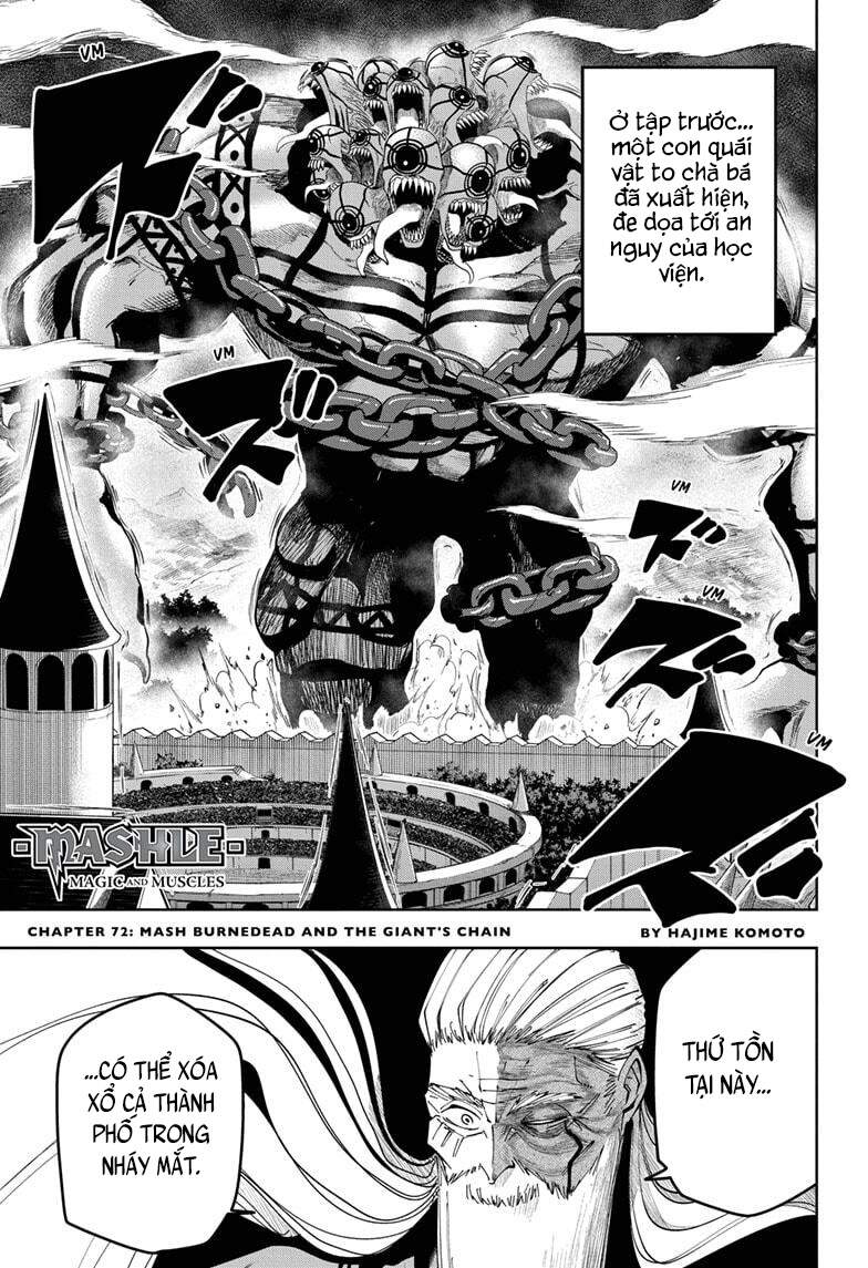 Mashle: Phép Thuật Và Cơ Bắp: Chapter 72