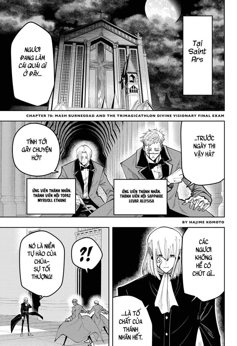 Mashle: Phép Thuật Và Cơ Bắp: Chapter 78
