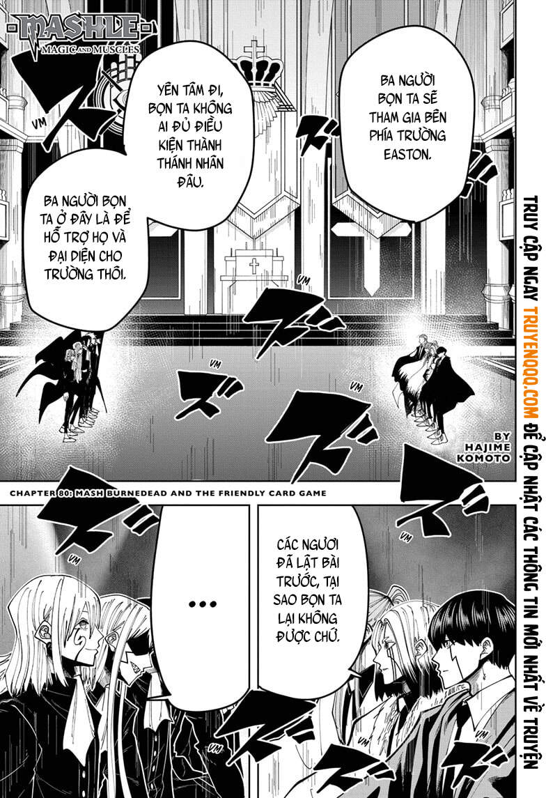 Mashle: Phép Thuật Và Cơ Bắp: Chapter 80